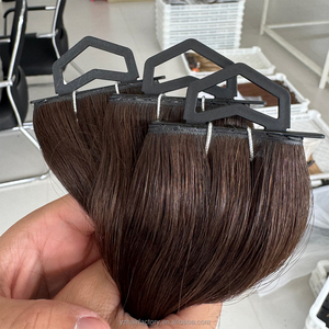 ผมต่อแบบผีเสื้อ Genius Hair Weft รุ่นใหม่ปี 2026 แบบ Double Drawn สามารถตัดได้  ทำจากผมแท้ของยุโรป - Product Image 6
