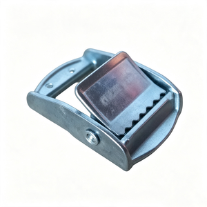 Boucle de sangle à came robuste en métal de 2 pouces, plaquée zinc, limite de charge 1,3 tonne, pince de tension de cargaison haute résistance pour sangle à came, vente en gros de VN - Product Image 3