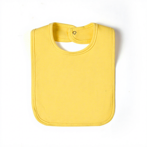 مريلة مربعة للأطفال حديثي الولادة من القطن الخالص المصبوغ بلون واحد مضادة للاتساخ من الشركة المصنعة للأطفال من عمر 1-3 سنوات - Product Image 2