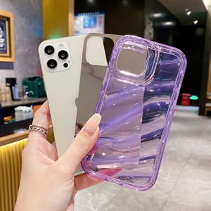 Coque de téléphone souple en TPU pour <span class=keywords><strong>iPhone</strong></span> 16 Pro 15 14 Pro Max 12 <span class=keywords><strong>13</strong></span> 11 X XS XR 7 8 Plus 6 Water Ripple Laser Anti-fall Protective Cover - Product Image 2