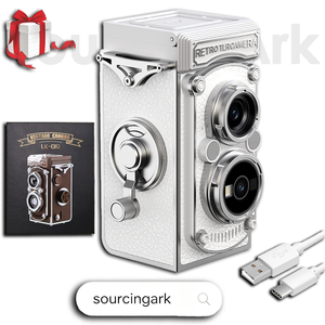 Appareil photo rétro vintage SourcingArk LK-019 avec contrôle par joystick et filtre, vidéo 48MP 1080P, écran 1,54 pouces, caméra infrarouge HD LK-019 - Product Image 1