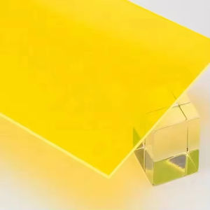 Feuille de plastique acrylique de couleur semi-transparente irisée, fine, 4 pieds x 8 pieds, de la marque HUASHUAITE - Product Image 5