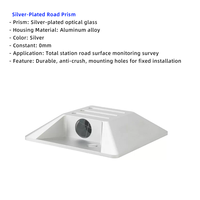 Prisme de chantier pour station totale, instrument de topographie de haute précision pour la mesure routière, accessoire de mesure routière