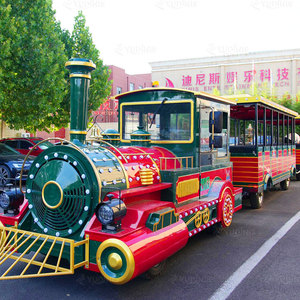 Hot bán tùy chỉnh CE cấp giấy chứng nhận công viên giải trí và Mall trackless <span class=keywords><strong>Train</strong></span> Ride phù hợp với cho trẻ em và người lớn - Product Image 3