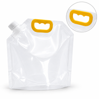 Vente en gros de sacs à eau pliables de grande capacité 3L 5L 10 litres, pour l'intérieur et l'extérieur, le camping, conteneur d'eau en plastique pour boisson