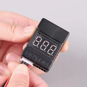 Тестер напряжения батареи Lipo BX100 1-8S/сигнализация зуммера низкого напряжения/Проверка напряжения батареи с двумя динамиками, Лидер продаж - Product Image 3