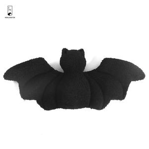 Halloween Festival Broderie Chauve-Souris Noire Coussin Oreiller En Peluche Dessin Animé Jouet Décor À La Maison Oreillers - Product Image 2