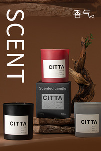 Florescence Simple et élégant parfumé décoration de la maison plâtre Statue personnalisé fait à la main parfum luxe tasse bougie pour cadeau - Product Image 5