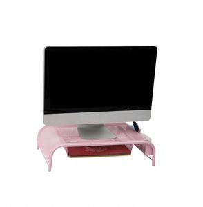 Metal <b>Desk</b> Monitor Stand Riser with Organizer Drawer Monitor Stand for <b>Computer</b> Small Printer Laptop - Product Image 4