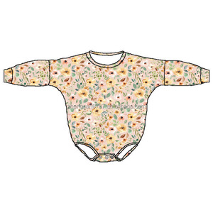 2024 alla moda abiti Casual da ragazza a fiori con stampa <span class=keywords><strong>rosa</strong></span> mamma e Me famiglia abbinati 100% abito a maniche lunghe traspirante in poliestere - Product Image 6