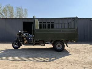 Nouveau modèle 2026 Tricycle motorisé à 3 roues 300CC robuste pour transport de marchandises, déchargement hydraulique automatique, démarrage électrique/à manivelle, 50-70 km/h - Product Image 5