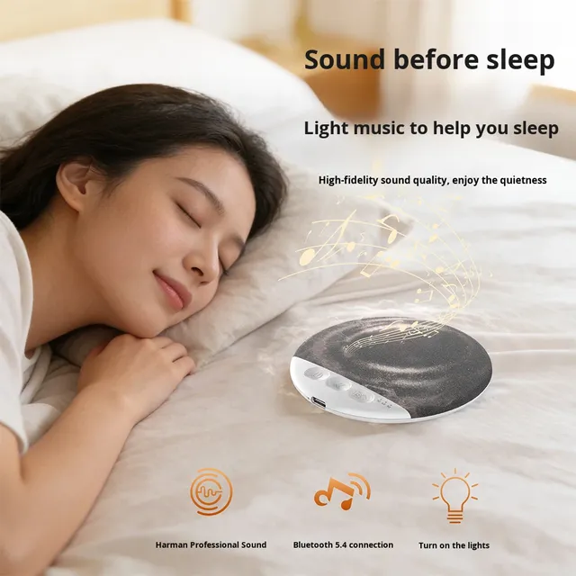 Cross-border New Pillowside Bone Conduction Speaker for High-quality Sound Sleep Ultra-thin Music Listening Gadget Cloth