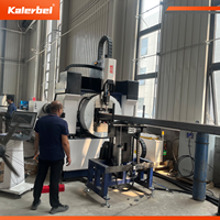 Machine de découpe laser à fibre de type portique 6016JY avec servomoteur Delta pour tubes métalliques, refroidissement par eau, logiciel de contrôle CNC Cypcut AI BMP