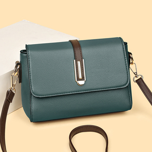 Bolso de Hombro Geométrico Vintage para Mujer, Venta al Por Mayor de Fábrica, Detalle de Remaches, Cierre con Cremallera, Diseño Antirrobo, Material PU Duradero - Product Image 6