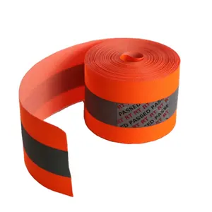 Conspicuity Fluorescent Reflective Webbing Strap