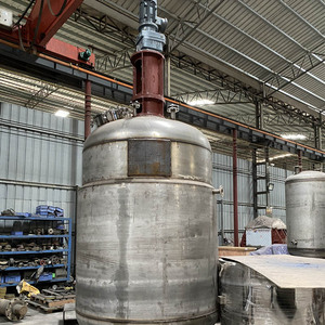 เครื่องปฏิกรณ์กาว PVA ถังปฏิกรณ์เคมีสแตนเลส ภาชนะปฏิกรณ์สารเคมี โครงการกาวร้อนละลายแบบครบวงจร - Product Image 1