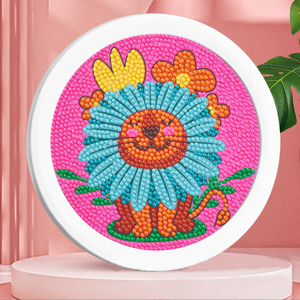 Vente en gros chaude <span class=keywords><strong>Panda</strong></span> mosaïque art rond encadré diamant art kit diamant peinture pour enfants artisanat art - Product Image 2