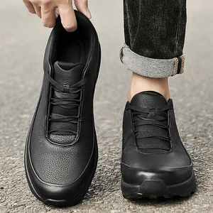 Nuove <span class=keywords><strong>Scarpe</strong></span> <span class=keywords><strong>in</strong></span> Vera <span class=keywords><strong>Pelle</strong></span> a Grana Piena Design Italiano <span class=keywords><strong>Nere</strong></span> Taglia Grande 46 Marca 2026 Alla Moda Leggere con Suola <span class=keywords><strong>in</strong></span> EVA <span class=keywords><strong>Scarpe</strong></span> <span class=keywords><strong>da</strong></span> Passeggio di Lusso Vendita Calda - Product Image 6