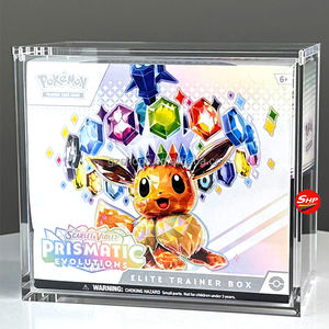 Étui de protection UV en acrylique transparent SHP pour boîte d'entraînement d'élite Shining Fates du <span class=keywords><strong>jeu</strong></span> de cartes à collectionner <span class=keywords><strong>Pokémon</strong></span> - Product Image 1