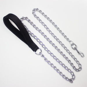 बहु-कार्यात्मक समायोज्य पालतू पट्टा श्रृंखला कर्षण रस्सी से चलने के लिए धातु पिचबुल अजीब कुत्ते श्रृंखला ल्यूश - Product Image 4