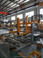 Machine de palettisation et de dépalettisation entièrement automatique, distributeur de palettes vides, alimentateur, dépalettiseur, palettiseur