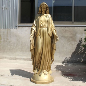 Décoration d'église personnalisée Religieux Catholique Grande Taille Figure Sculpture Jardin Marbre Notre-Dame <span class=keywords><strong>de</strong></span> <span class=keywords><strong>Lourdes</strong></span> Statue - Product Image 6