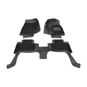 Offre Spéciale 3 pièces ensemble complet 5D tapis de sol anti-dérapant en cuir tapis de <span class=keywords><strong>voiture</strong></span> pour toyota Prado FJ250 conducteur droit - Product Image 1