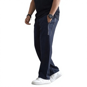 Men's Workout <b>Joggers</b> Stretch Fabric Fitness Pants Private Label Sportswear Supplier Unisex Baggy <b>Trousers</b> Wide Leg Cargo Pants - Product Image 5