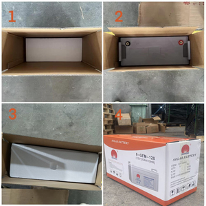 Baterías de Gel de Ciclo Profundo de Plomo-Ácido 12V 250Ah 200Ah 150Ah 1000 Ciclos, Baterías de Almacenamiento VRLA para Sistemas Solares e Inversores UPS - Product Image 4