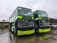 Autobus de tourisme à deux étages Yu-tong d'occasion à vendre, autobus urbain à deux étages Yu-tong pour le tourisme