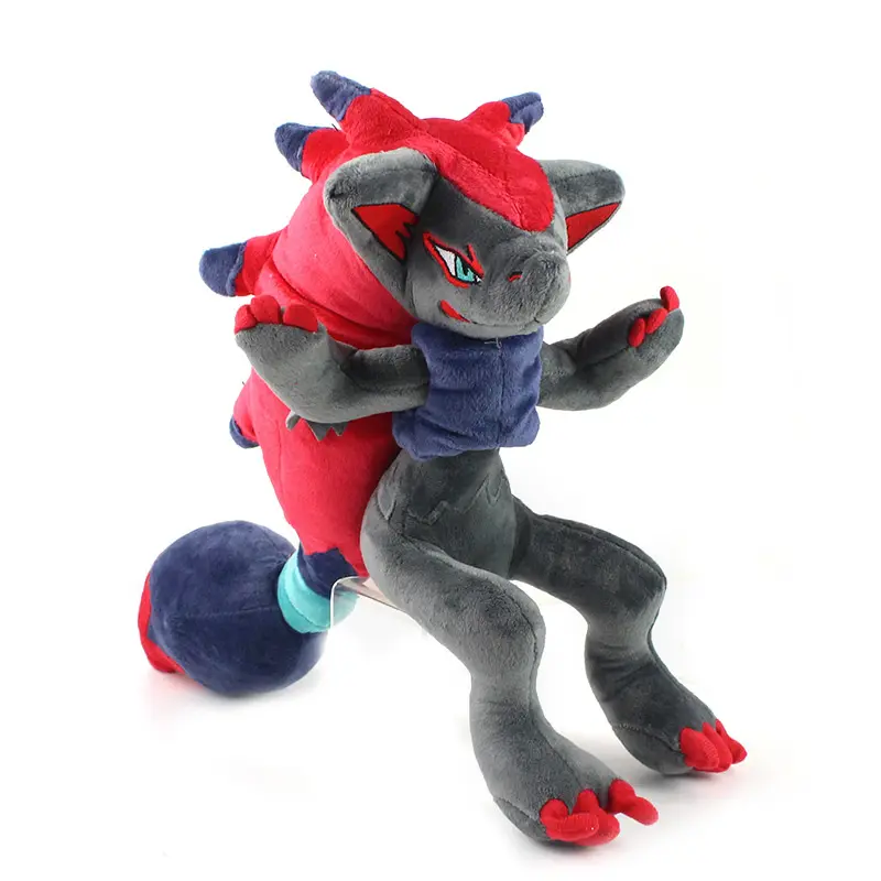 42cm Zorua Zoroark 장난감 다크 타입 부드러운 인형 크리스마스 Birtaday 선물 완구