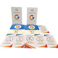 Placa de Reseñas NFC Acrílica para Google / Facebook / Instagram, Pegatinas NFC para Mesa, Placa de Reseñas de Google NFC