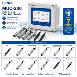 Analyseur de qualité de l'eau multi-paramètres en ligne : pH, DCO, TSS, ammoniac, OD, température, conductivité - Product Image 2