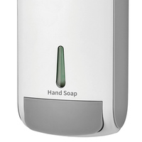 Distributeur de savon mural verrouillable en ABS de 800 ml pour applications hôtelières, domestiques et commerciales, OEM ODM acceptés