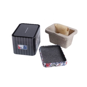 Tinplate Aluminium Iron Watch <b>Storage</b> Box Custom Logo Airtight Eco-Friendly Biodegradable Recyclable Case Wristwatches Jewelry - Product Image 4