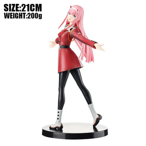 Figura de Acción de <span class=keywords><strong>Anime</strong></span> de PVC de 18 cm, 2 Estilos, <span class=keywords><strong>Darling</strong></span> in the Franxx 02, Uniforme, Chica Sexy, Juguete, Muñeca - Product Image 6