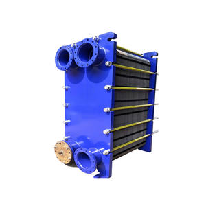 Échangeur de chaleur à plaques en titane de nouvelle série pour échangeur de chaleur de refroidisseur d'air de fluide de désinfection - Product Image 5