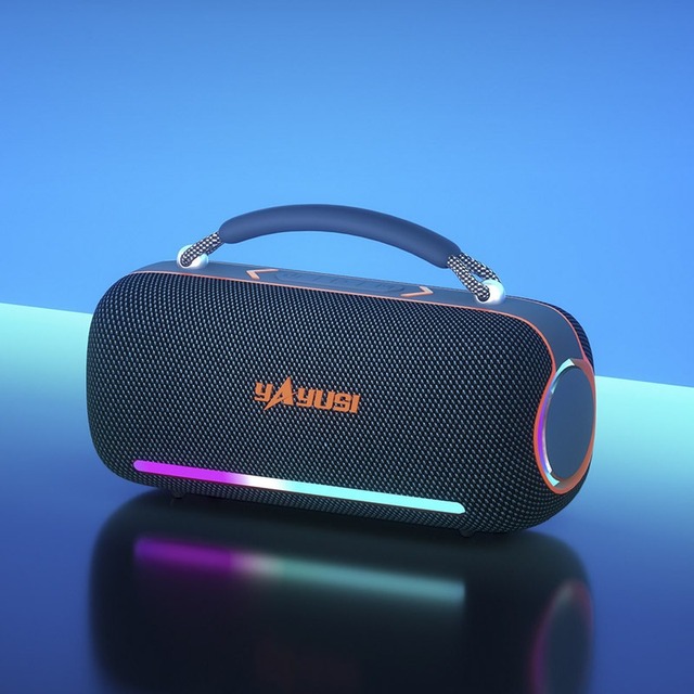 Handheld Portable BT Speaker Super Bass Waterproof Rechargeable Wireless Audio for Outdoor Home