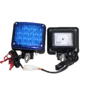 Led Security Motor Verlichting/Noodstroboscoop Blauw Led Cautiong Licht