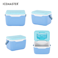 IceMaster Factory 5.5L Portable longue isolation en plastique petit refroidisseur Portable glacière avec poignée en plastique pour voiture