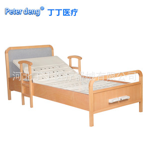 Cama de enfermería manual Dingding Medical de madera 303A para uso doméstico en personas mayores - Product Image 3