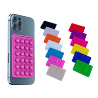 Support de téléphone collant à ventouse en silicone auto-adhésif pour iPhone et Android Support de téléphone portable sécurisé