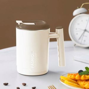 304 Stainless Steel Insulated Mug with Lid High-Appearance Office and Camping Tea Cup Coffee Cup <b>Thermos</b> Cup - Product Image 3