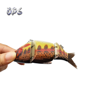 New Segmented Fishing Lure 3 SectionsJointed Swim Bait Lure 13cm 30.5g Artificial Bait Fishing Tackle Swimbait Wobblers