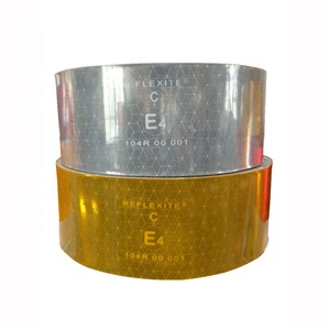 <span class=keywords><strong>Bande</strong></span> de sécurité pour véhicule <span class=keywords><strong>Bande</strong></span> réfléchissante en vinyle prismatique PET rétroréfléchissante haute visibilité pour <span class=keywords><strong>bande</strong></span> Reflexite - Product Image 4