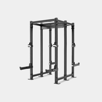 Machine Smith multifonctionnelle INPEK pour la musculation, rack de puissance en métal durable - Utilisation commerciale Argent + Noir Personnalisable