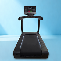 Cinta de Correr Eléctrica Comercial de Alta Calidad, Equipo de Entrenamiento con Monitor de Ritmo Cardíaco en el Agarre, de China