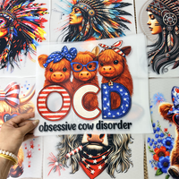 Conception de transfert DTF prête à l'emploi en gros pour l'impression personnalisée de t-shirts, services d'impression par transfert et d'impression d'emballages