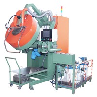 Machine de pulvérisation complète en téflon pour pièces de petite et moyenne taille