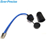 Connecteur rj45 étanche pour l'extérieur, 1 pièce, gland femelle, imperméable, pour montage sur panneau ethernet, IP68 CAT6